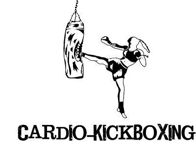 Cardio kick box buena combinación ejercicio aeróbi