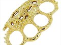 Real Brass Knuckle in Golden Color
