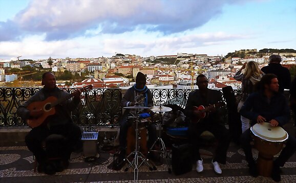 El Barrio Alto de Lisboa.