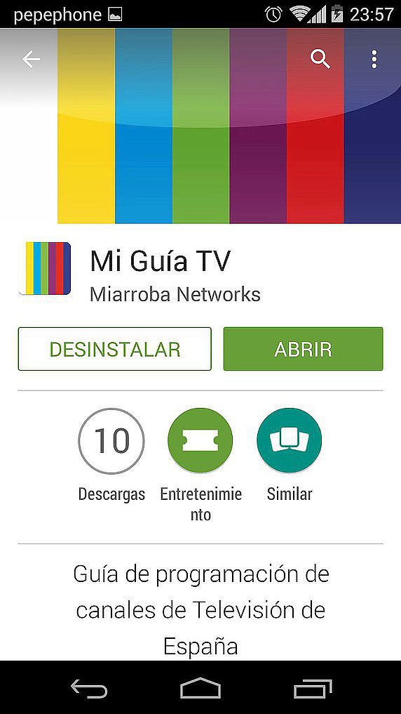 Miércoles...llueve..Nueva App de Miarroba Networks