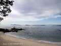 Paisaje de las islas Cies en Vigo