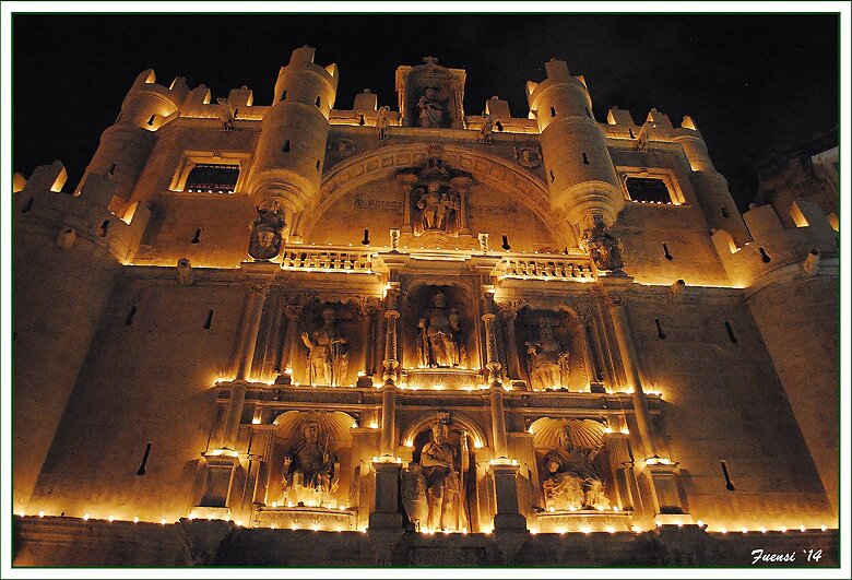 Detalle del Arco de Sta. María, Burgos