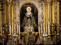 La Virgen Macarena vestida de luto. Sevilla 2013