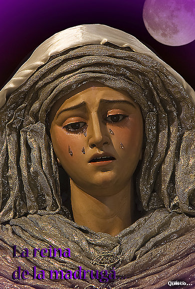 Montaje Virgen de los Dolores Hdad de Jesus Arahal