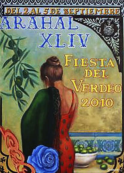 Cartel de la Feria del Verdeo de Arahal 2010
