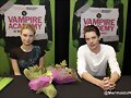 Lucy Fry &amp; Dominic Sherwood Meet Fans New Jersey