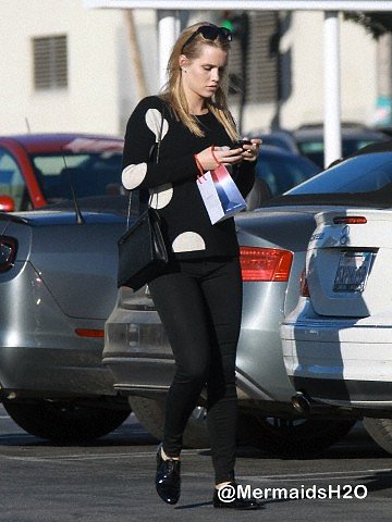 Claire Holt in Los Angeles (Dec 15, 2013)