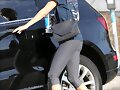 Claire Holt saliendo del gym en LA, May 8, 2014