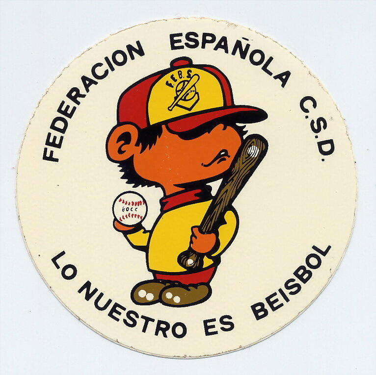Pegatina Federación Española de Béisbol y Sófbol