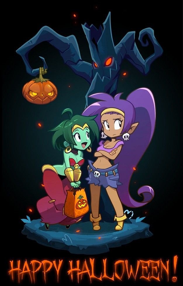 Rottytops y Shantae (Shantae)