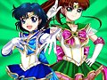 Sailor Mercury y Sailor Jupiter (Sailor Moon)