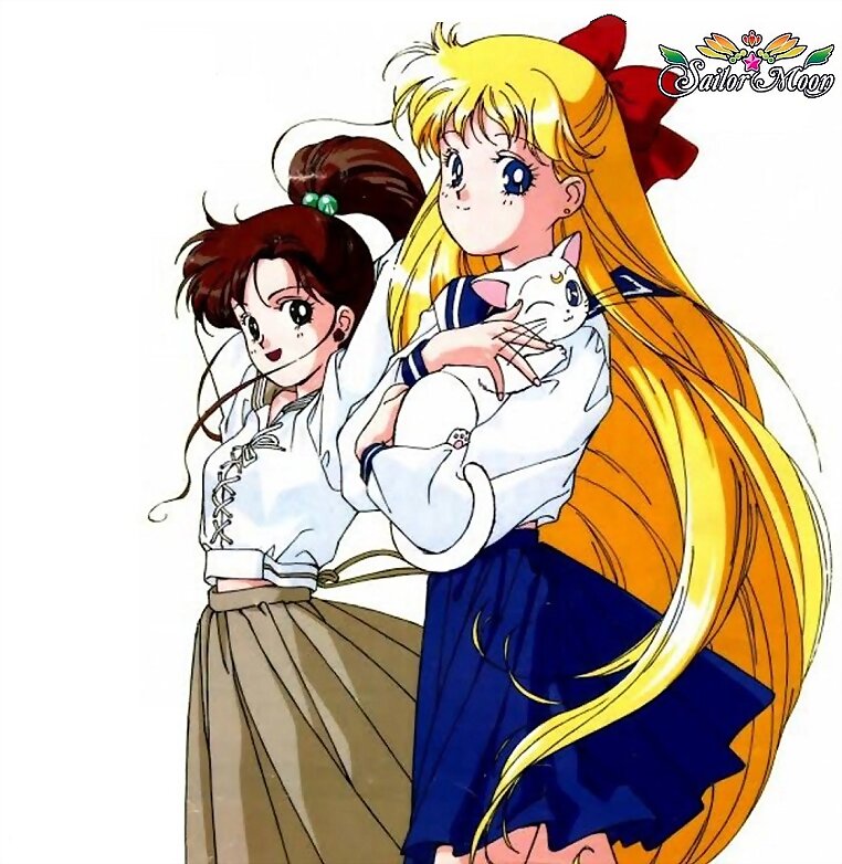 Makoto Lino y Minako Aino (Sailor Moon)