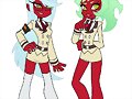 Kneesocks y Scanty (Panty &amp; Stocking With Garterbe