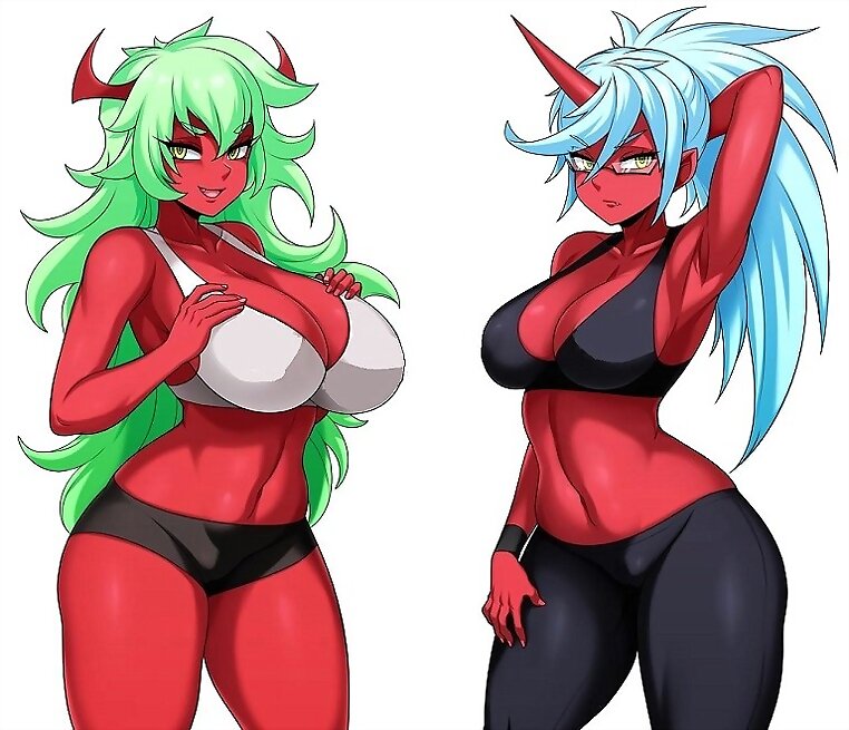 Scanty y Kneesocks (Panty & Stocking With Garterbe