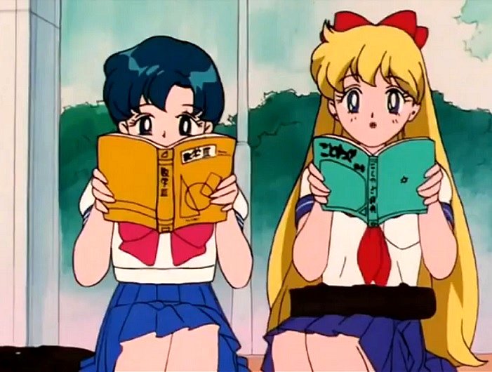 Ami Mizuno y Minako Aino (Sailor Moon)