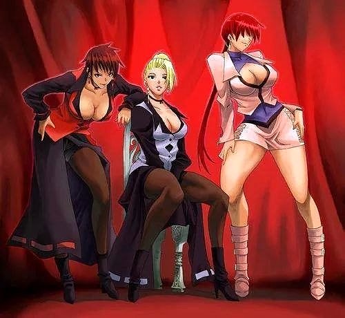 Vice, Mature y Shermie (King of Fighters)
