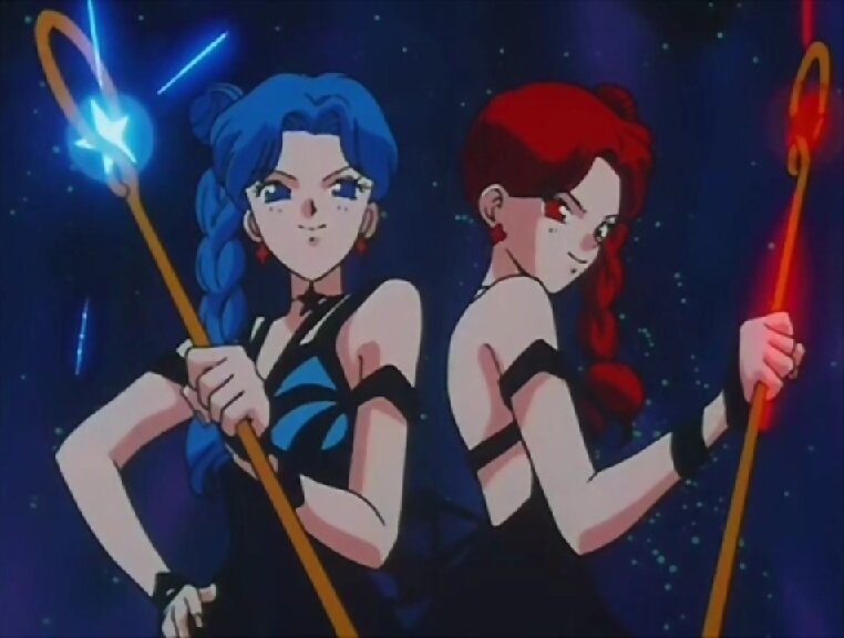 Cyprine y Ptilol (Sailor Moon)