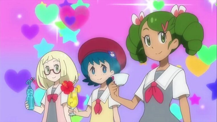 Lilie, Nereida y Mallow (Pokemon)