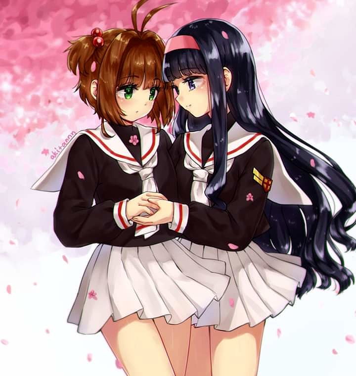 Sakura y Tomoyo (Sakura Card Captor)