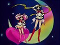 Sailor Chibi Moon y Sailor Moon (Sailor Moon)
