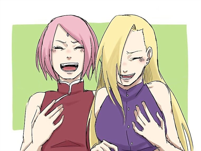 Sakura Haruno E Ino Yamanaka Naruto Shippuden The Best Waifus