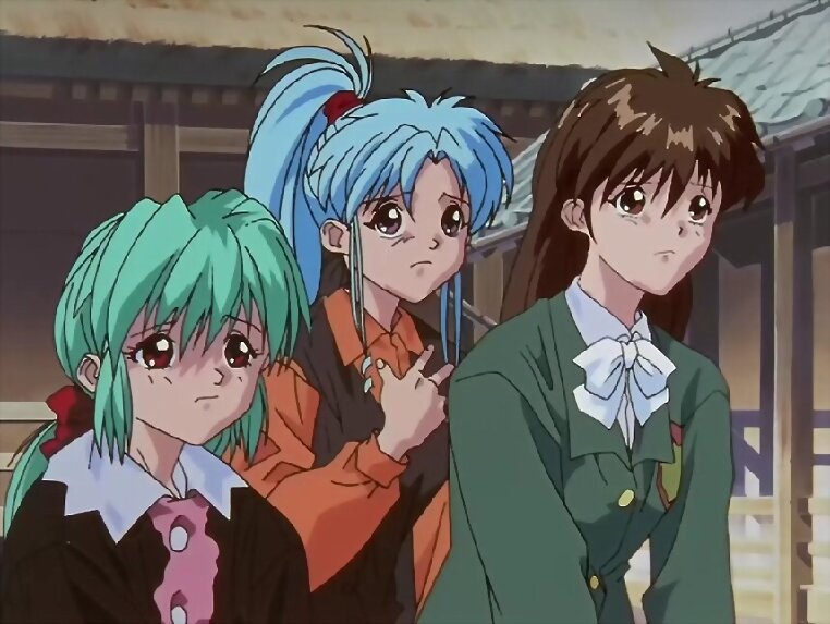 Yukina, Botan y Keiko Yukimura (Yu-Yu Hakusho)