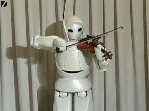 Robot violinista
