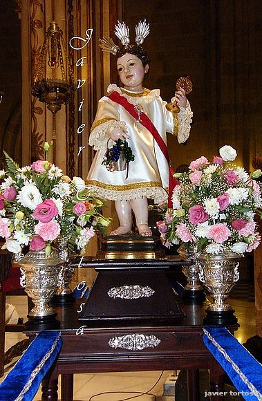 Imagen del Dulce Nombre de Jesús del Sagrario.