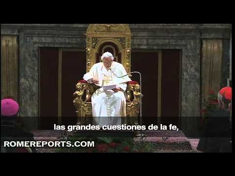 Papa entrega premio Ratzinger a Olegario Gonz&aacute;lez