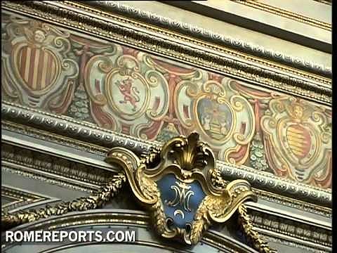 La historia  de la iglesia de los espa&ntilde;oles en Rom