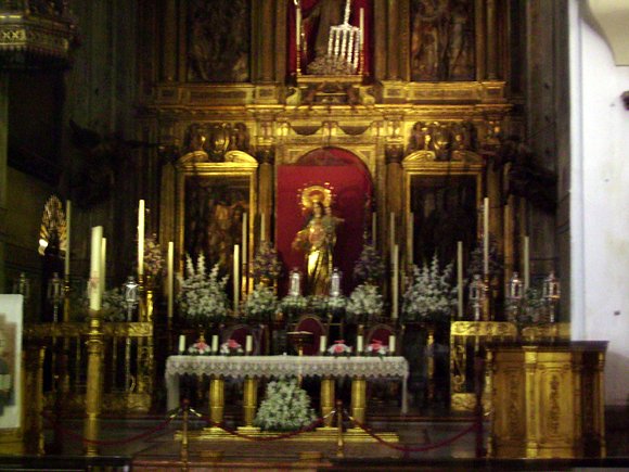 Altar Mayor de la Parroquia de San Lorenzo