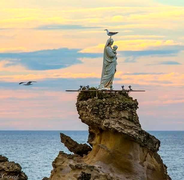 el rocher de la vierge Biarritz