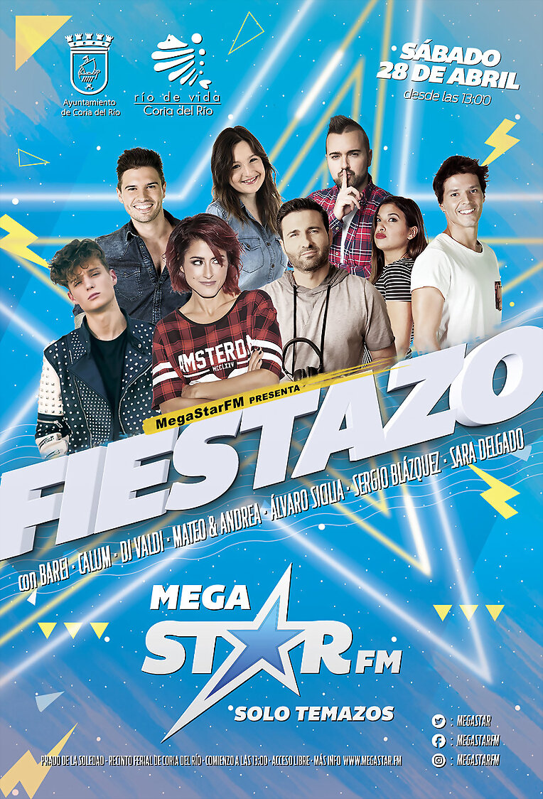 Fiestazo Megastar Coria del Río 2018