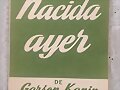 Nacida ayer
