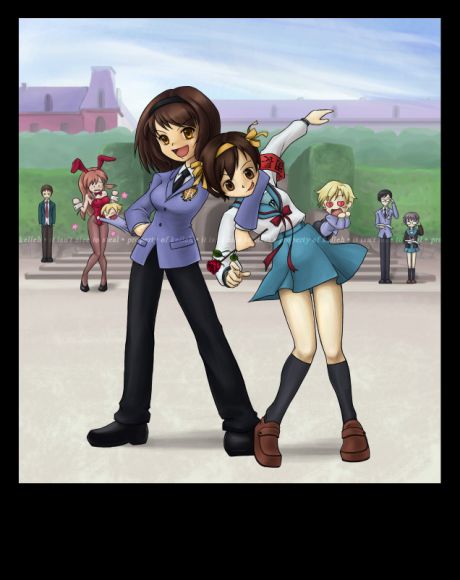 Haruhi Suzumiya y Fujioka