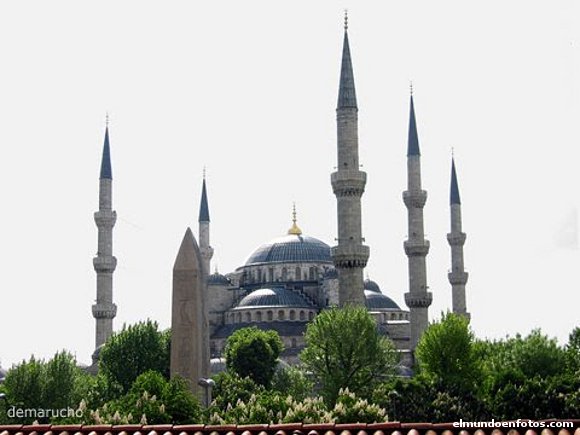 Turquía. La Mezquita Azul. Estambul