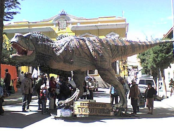 HUELLAS DE DINOSAURIOS EN POTOSI