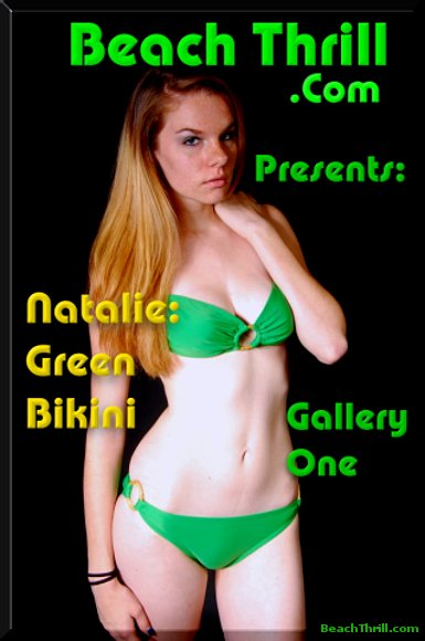 Natalie: Green Bikini