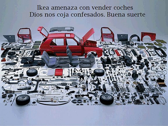 Ikea amenaza con la venta de coches