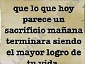 mayor logro