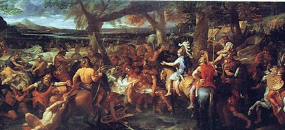 Personajes de la historia: Poros, rey de Pauravas