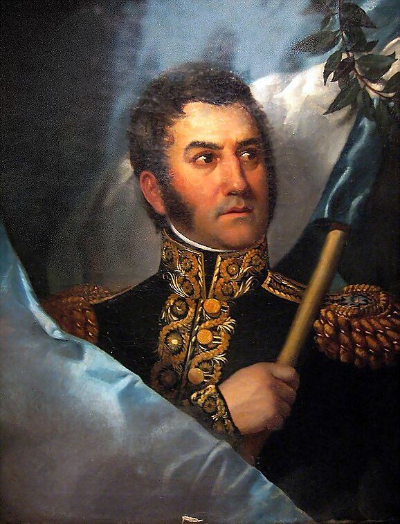 Llegaron por mar: José de San Martín