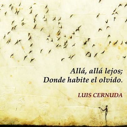 Cita con la poesía: Luis Cernuda