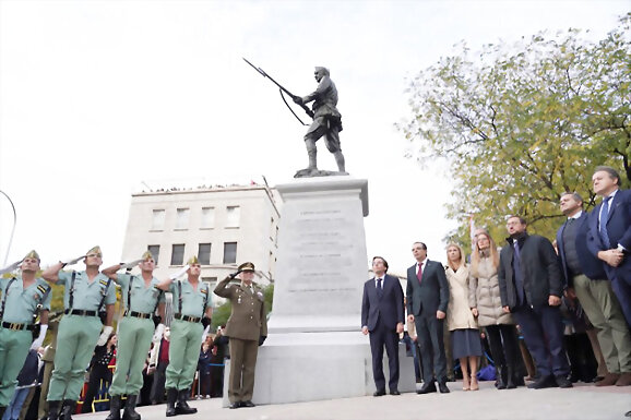 Madrid honra a La Legión