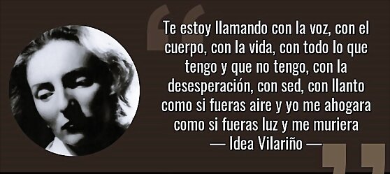 Cita con la poesía: Idea Vilariño