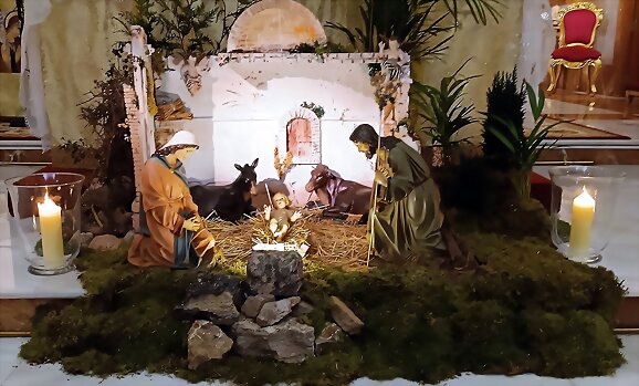 Belenes: Parroquia del Carmen