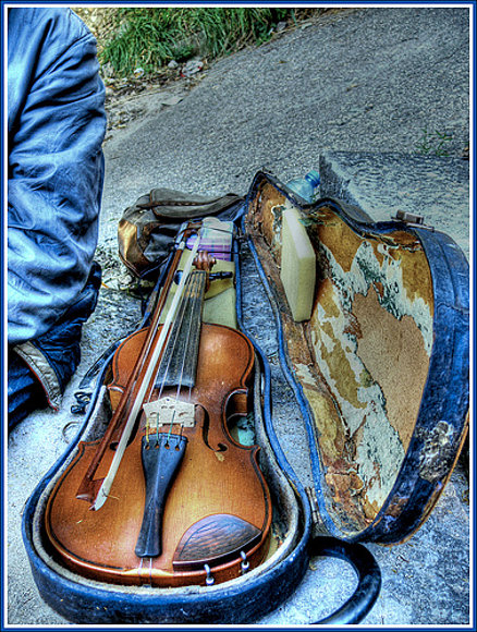El violín desafinado