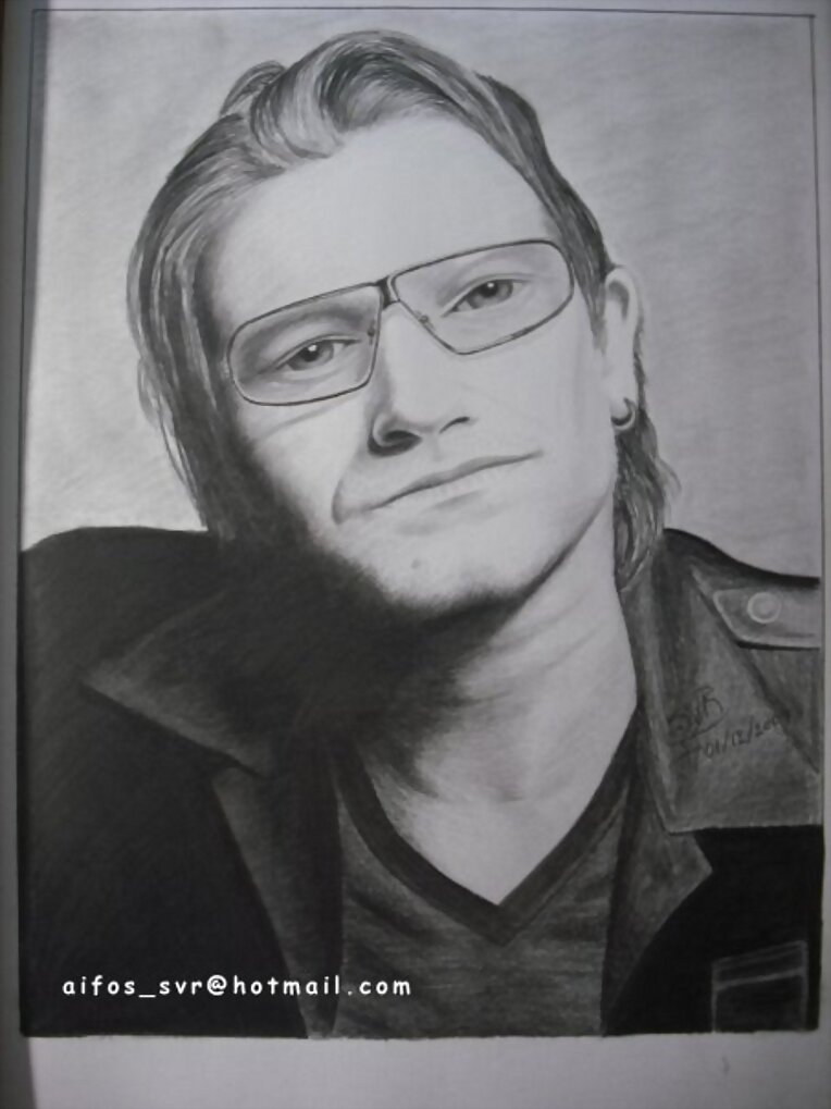 Retrato de Bono Box