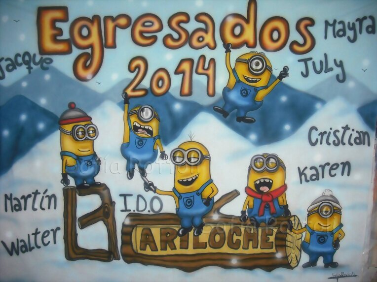 banderas de egresados 2014