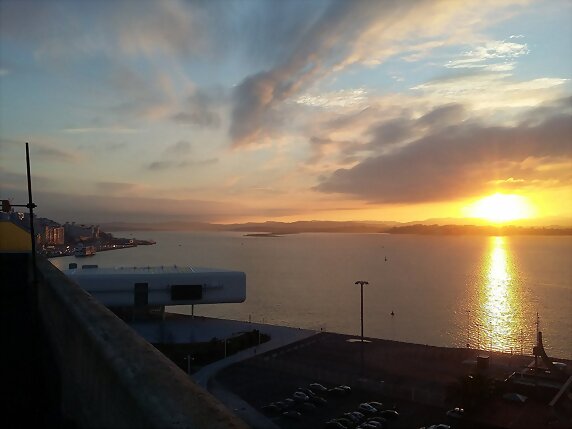Miércoles, amanece en Santander, Feliz dia!!!!